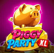 Alvynn Piggy Party XL slot game with golden pig