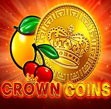 Alvynn Crown Coins slot game with golden coin and cherries